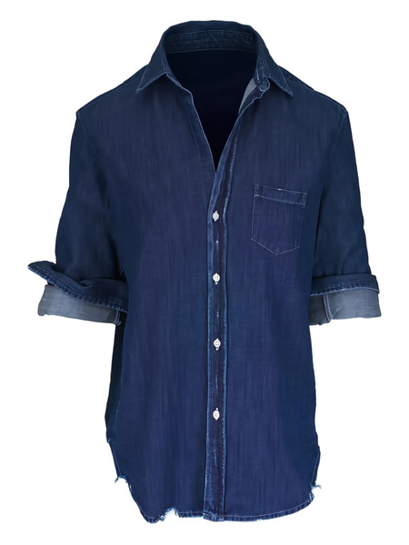  Frank & Eileen Button-up Shirt - Blue 