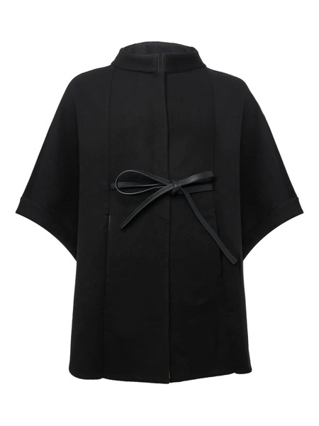  Franzese Collection Belted Cape - Black 