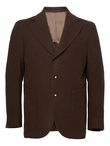  Franzese Collection Single-breasted Blazer - Brown 
