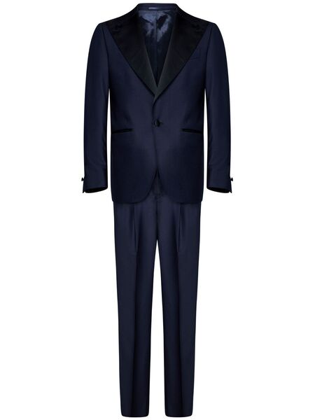  Franzese Collection Virgin Wool Suit - Blue 