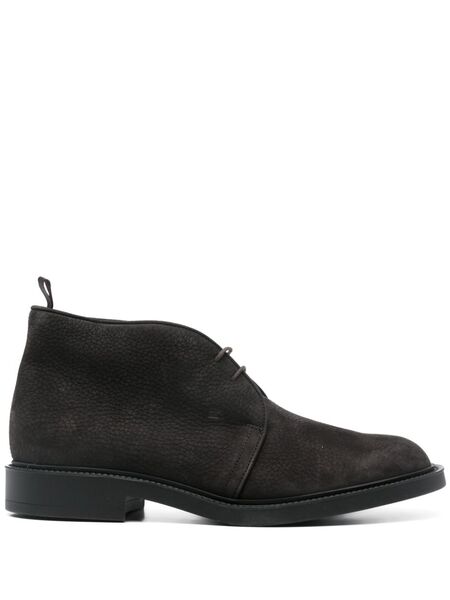  Fratelli Rossetti Leather Ankle Boots - Black 