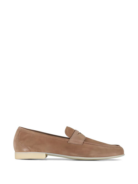  Fratelli Rossetti Suede Loafers - Neutrals 