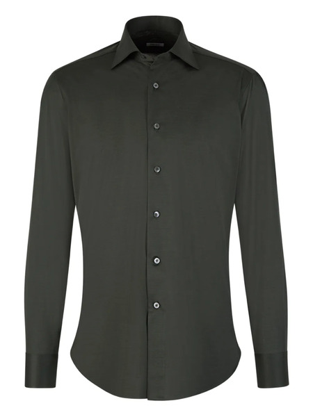 Fray Tailored Long-sleeve Shirt - Green 