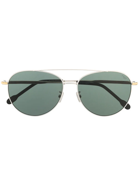  Fred Force 10 Aviator Sunglasses - Silver 