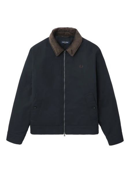  Fred Perry Corduroy-collar Jacket - Blue 