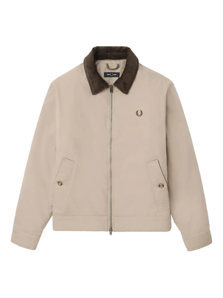  Fred Perry Corduroy-collar Jacket - Neutrals 