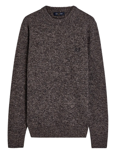  Fred Perry Crew-neck Sweater - Brown 