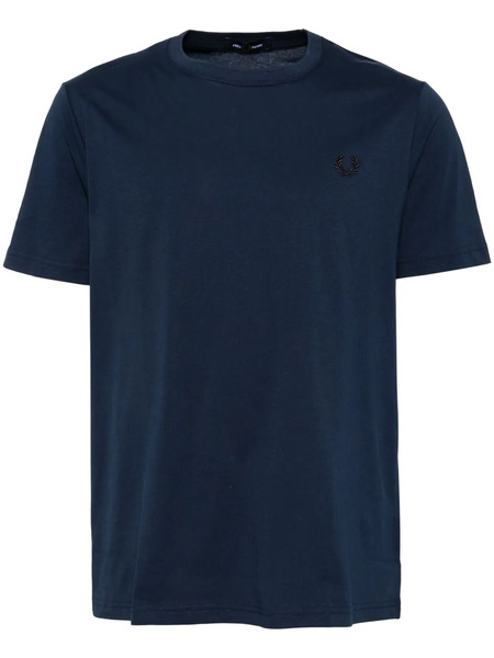  Fred Perry Crew-neck T-shirt - Blue 