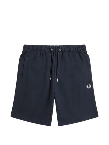  Fred Perry Embroidered Shorts - Blue 