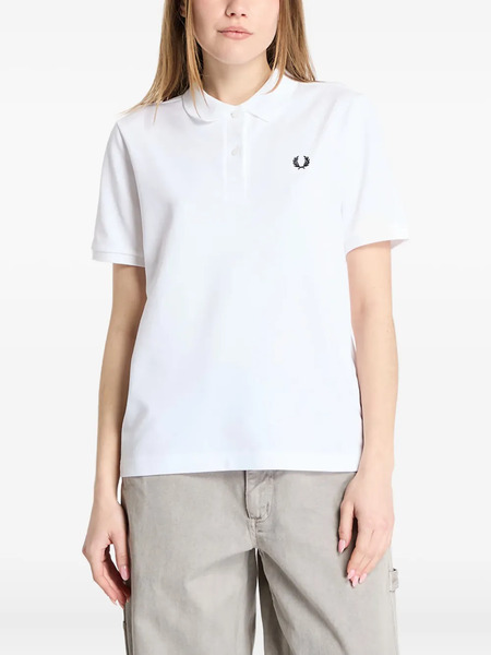  Fred Perry G6000 Polo Top - White 