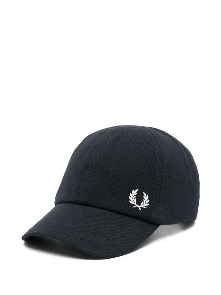  Fred Perry Logo-embroidered Cap - Blue 