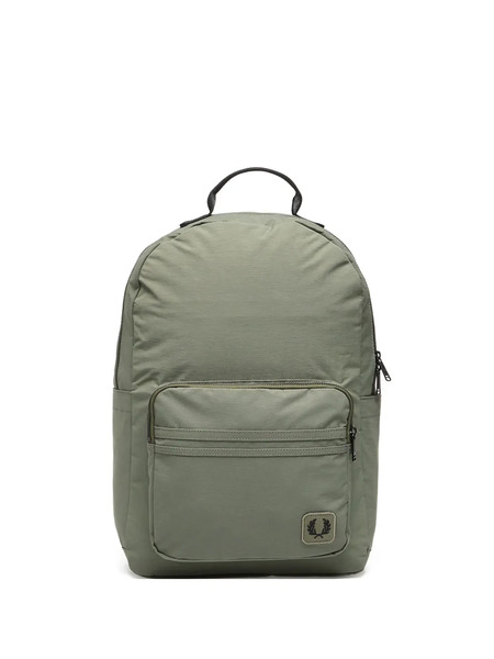  Fred Perry Logo-patch Backpack - Green 