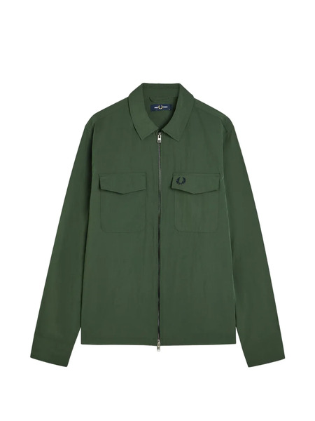  Fred Perry Zip Pocket Jacket - Green 