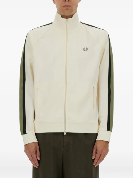  Fred Perry Zip-up Track Jacket - Neutrals 