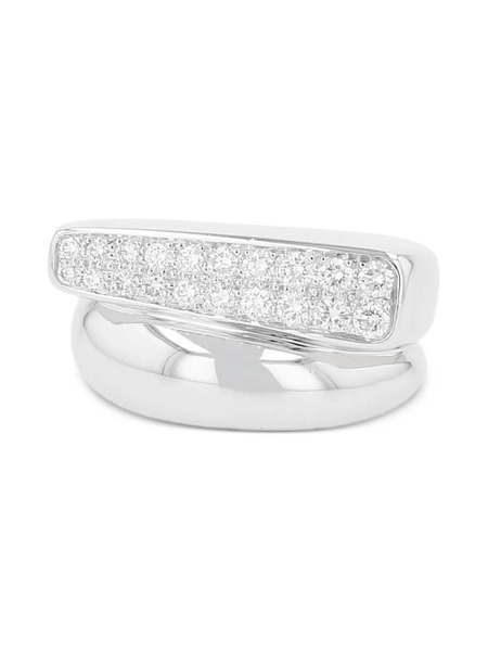  Fred 2010's Diamond Success Ring - Silver 