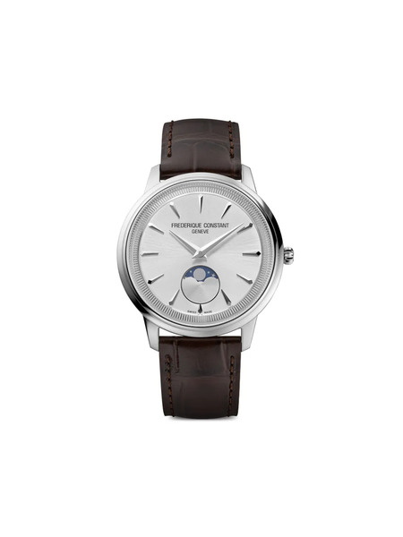  Frederique Constant Classics Moneta Moonphase 37mm - Grey 