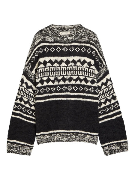  Free People Dani Patterned Knitwear - Black 