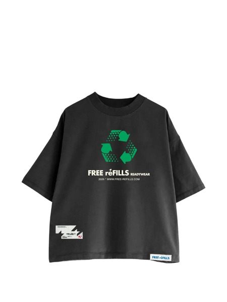  Free Refills Graphic T-shirt - Black 