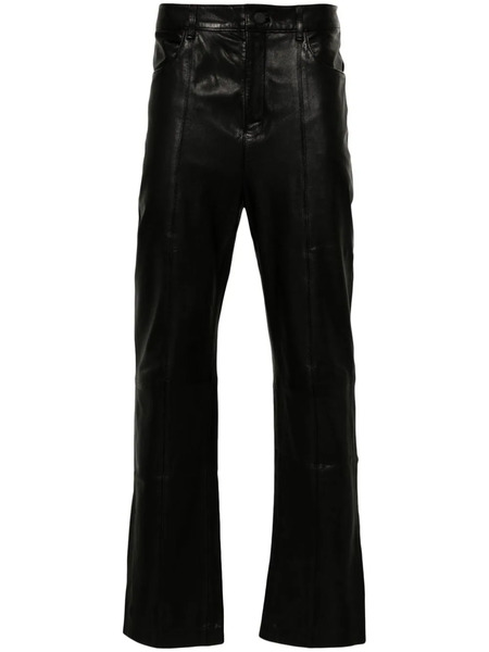  Frei-mut Modesto Straight-leg Trousers - Black 