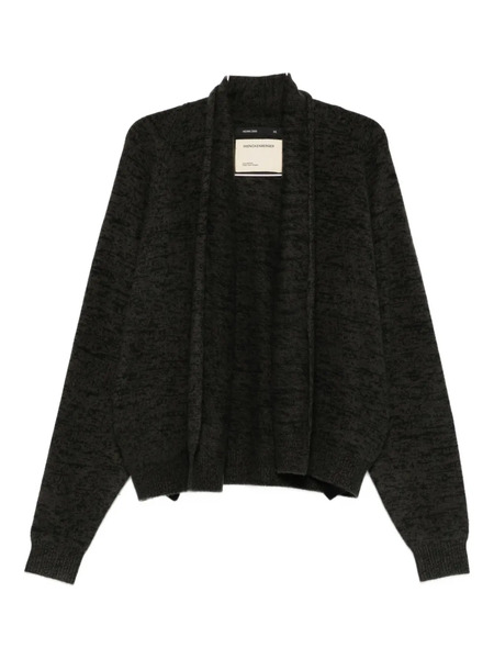  Frenckenberger Open-front Cardigan - Black 