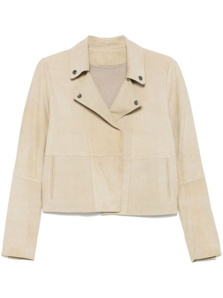  Frenckenberger Suede Jacket - Neutrals 