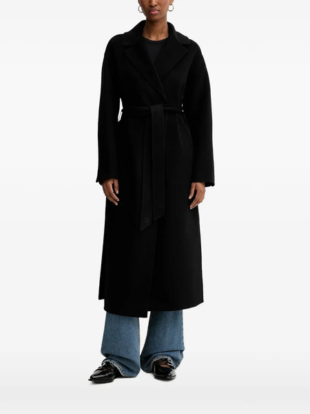  From Future Belted Coat - Black 