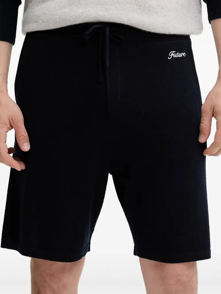  From Future Logo-embroidered Shorts - Blue 