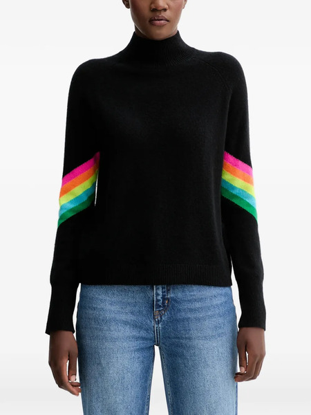  From Future Rainbow-graphic Sweater - Black 