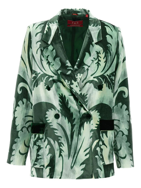  F.r.s For Restless Sleepers Paisley-pattern Blazer - Green 