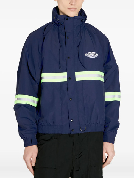  Fucking Awesome Stripe-detail Jacket - Blue 