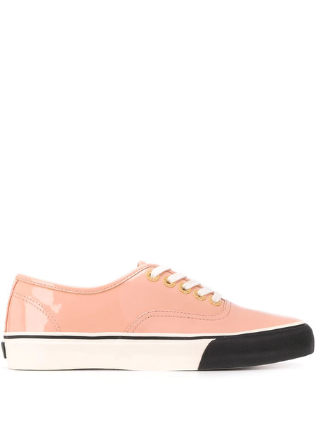  Fumito Ganryu Varnished Effect Sneakers - Pink 