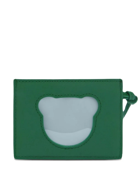  Furla Bear-cutout Card Holder - Green 