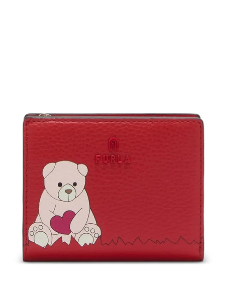  Furla Bear-print Wallet - Red 