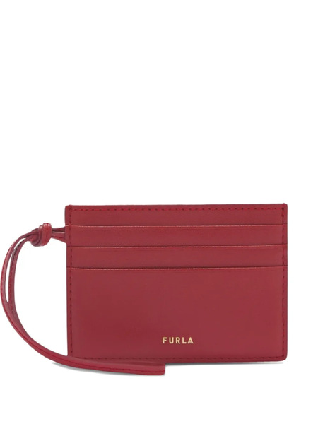  Furla Bear-shaped Cut-out Card Holder - Red 