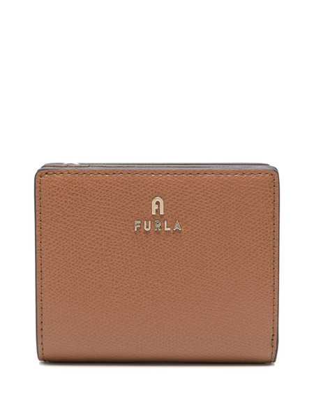  Furla Camelia Compact Logo-plaque Wallet - Brown 