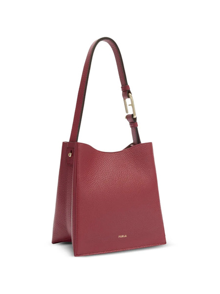  Furla Grained Handle Tote Bag - Red 