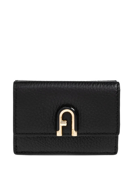 Furla Idea Small Logo-plaque Wallet - Black 