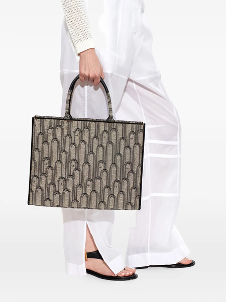  Furla Large Opportunity Patterned Tote Bag - Neutrals 
