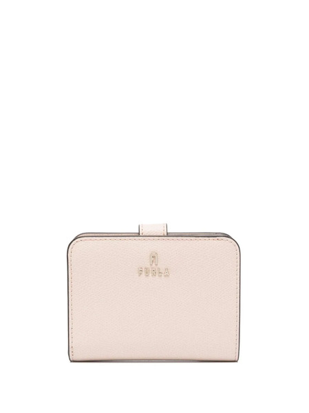  Furla Logo-lettering Leather Wallet - Neutrals 