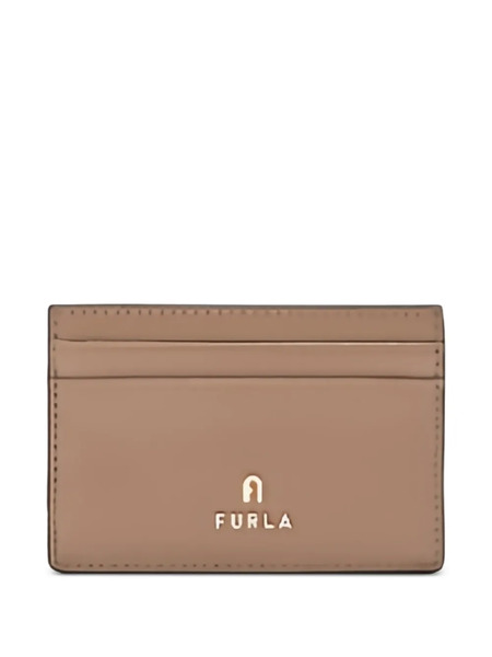  Furla Logo-plaque Card Holder - Neutrals 