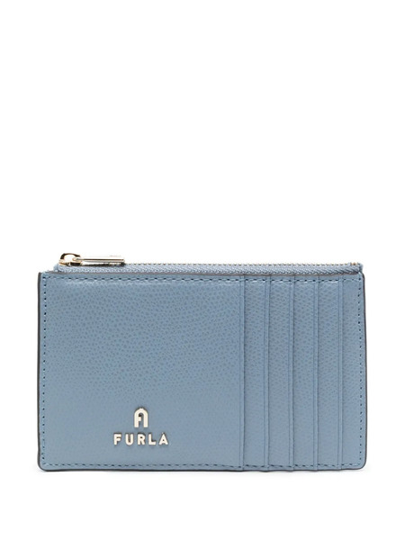  Furla Logo-plaque Leather Wallet - Blue 