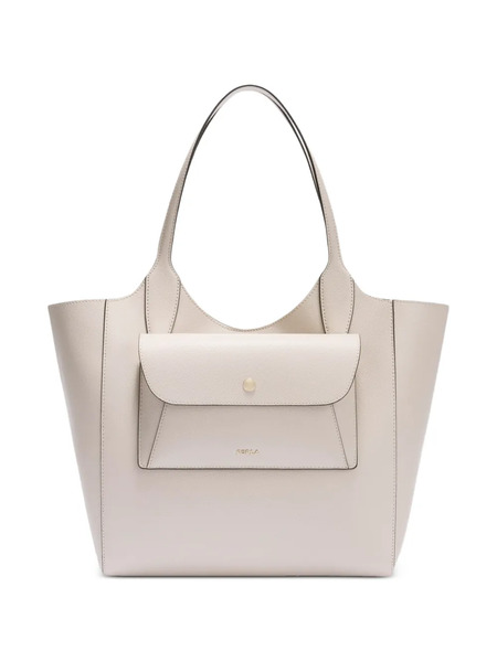 Furla Medium Lea Tote Bag - Neutrals 