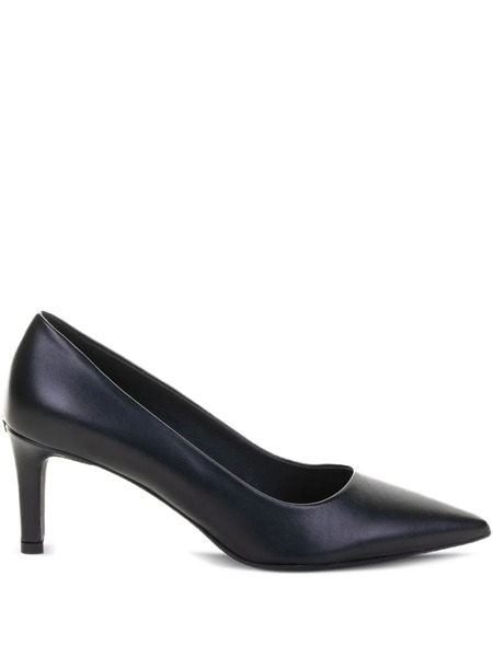  Furla Pointed-toe Leather Pumps - Blue 