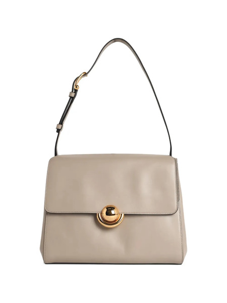  Furla Punched Logo Shoulder Bag - Neutrals 