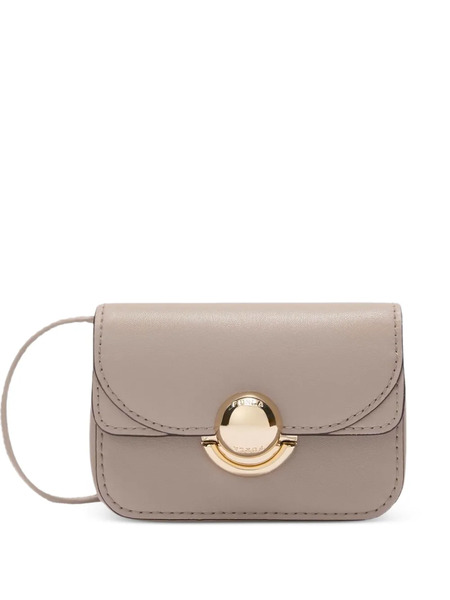  Furla Round Hardware Coin Wallet - Neutrals 