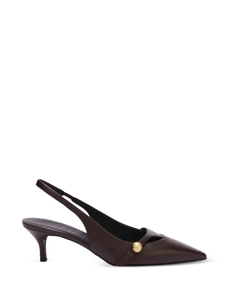  Furla Sfera Slingback Pumps - Brown 