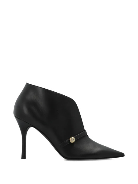  Furla Strap Heeled Boots - Black 