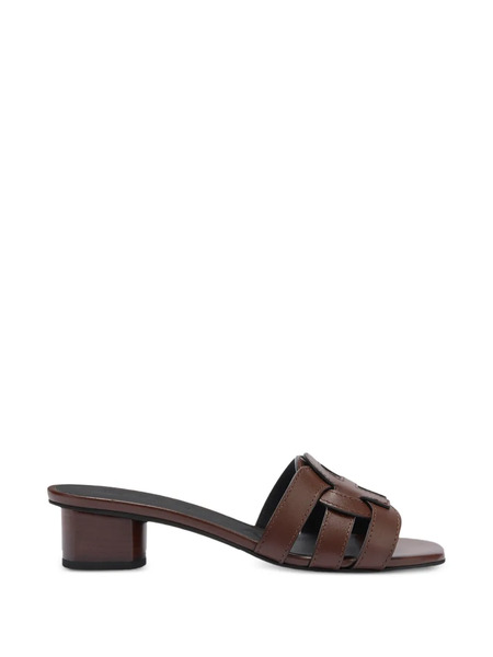  Furla Summer Leather Sandals - Brown 