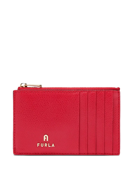  Furla Zip-around Cardholder - Red 