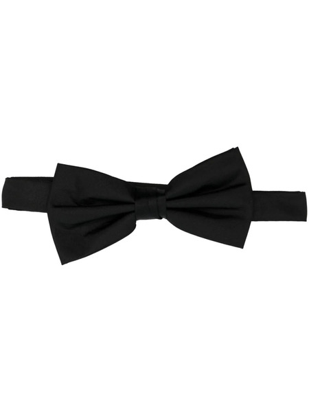  Fursac Adjustable Silk Bow Tie - Black 